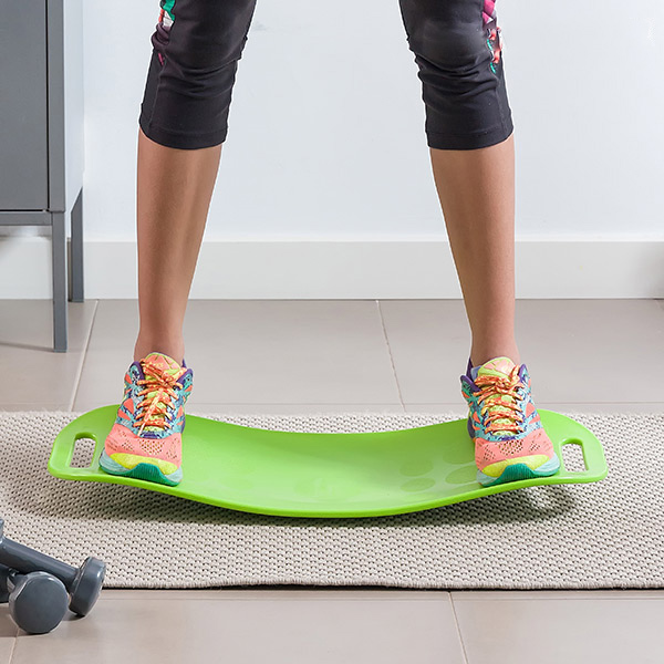 Fitness balansbräda med övningsguide