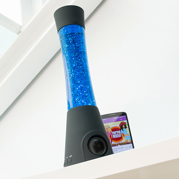 LED-glitterlampa med ljudfunktion 30W