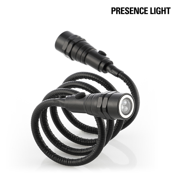 Presence Light Magnetisk dubbelflexibel LED-ficklampa