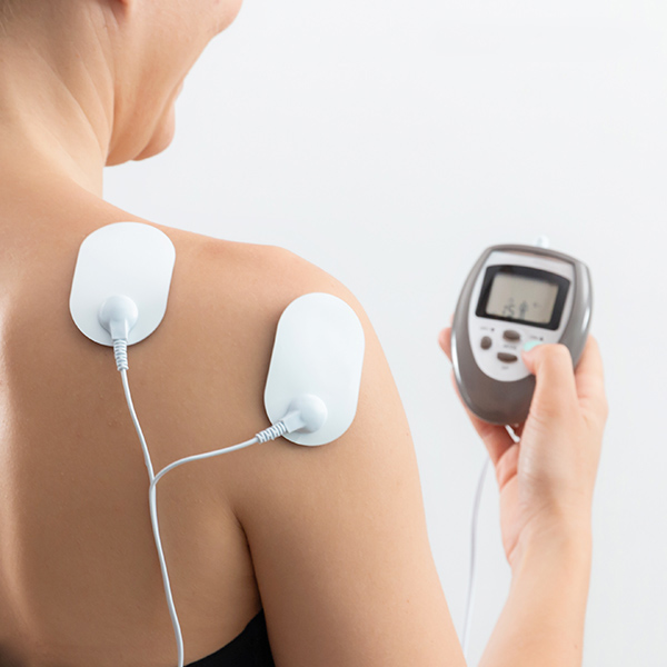 Mini elektrisk smärtlindringsstimulator