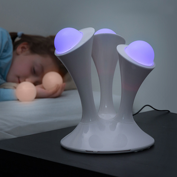 Multifärgad Fluorescerande LED-lampa