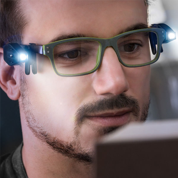 360º LED-clip för glasögon (2-pack)