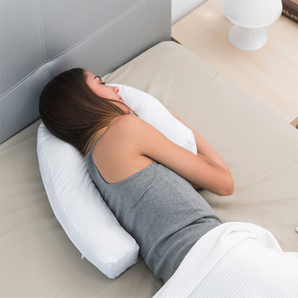Ergonomisk sovkudde för sidosovare