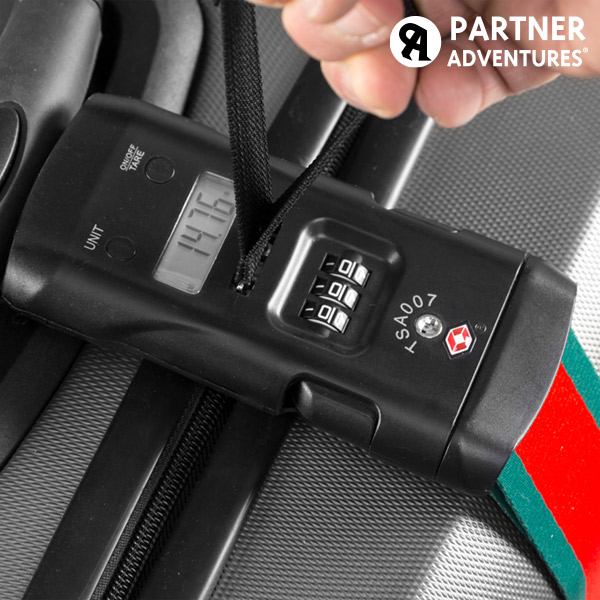 Partner Adventures Bagagerem med Integrerad Vågsensor och Säkerhetskod