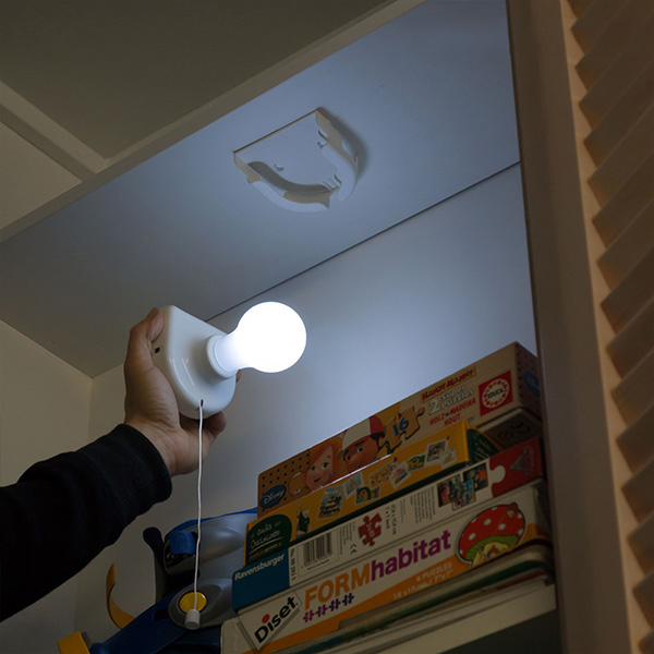 Bärbar LED-glödlampa