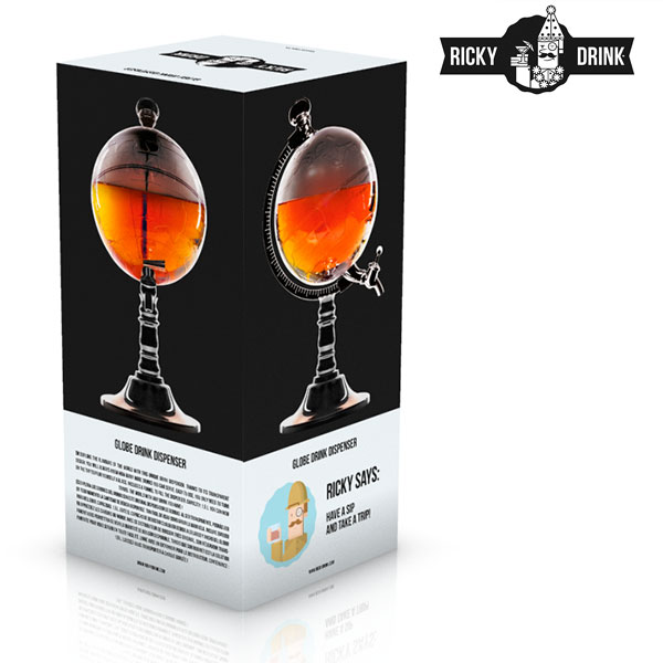 Ricky Drink Globe drikkedispenseren