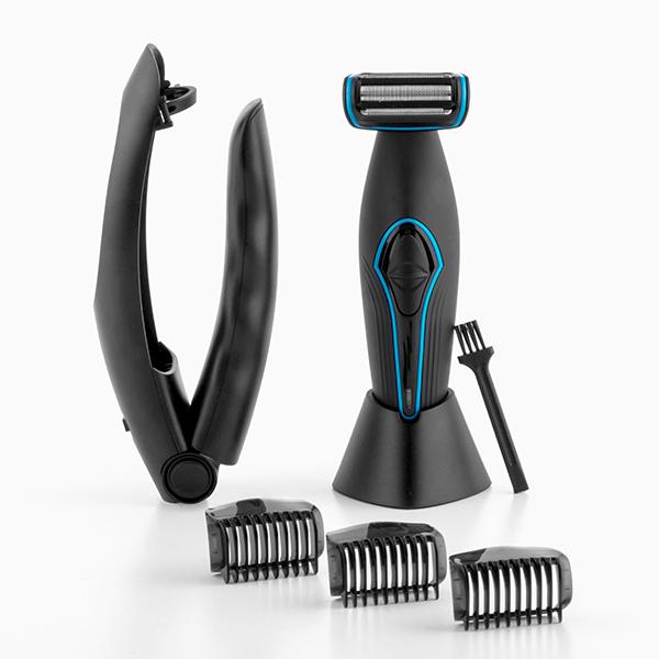 Kroppstrimmer & epilator med förlängningsbart handtag