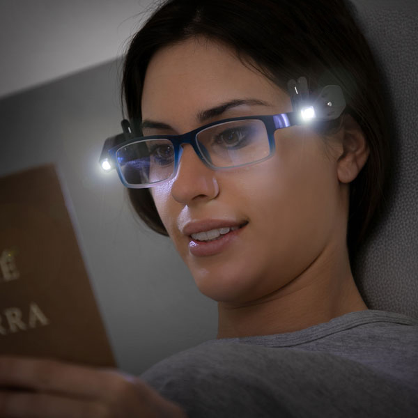 360º LED-clip för glasögon (2-pack)